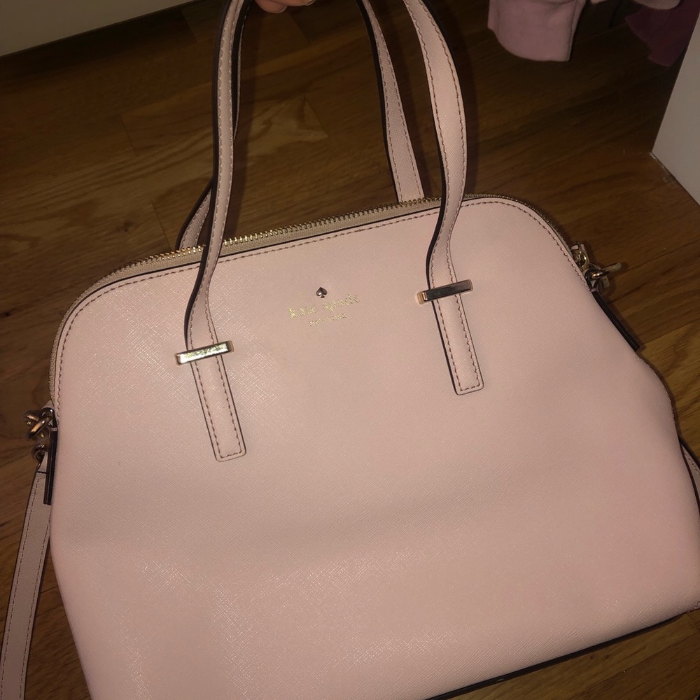 Kate side baby pink crossbody